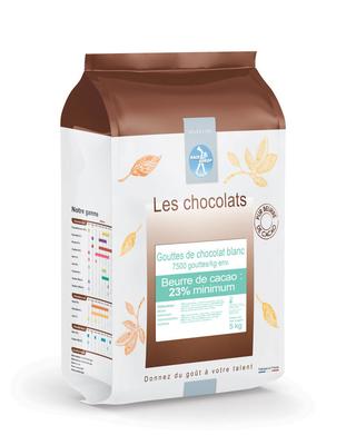 Chocolat de Pâtisserie Blanc Névéa 29% - 5Kg